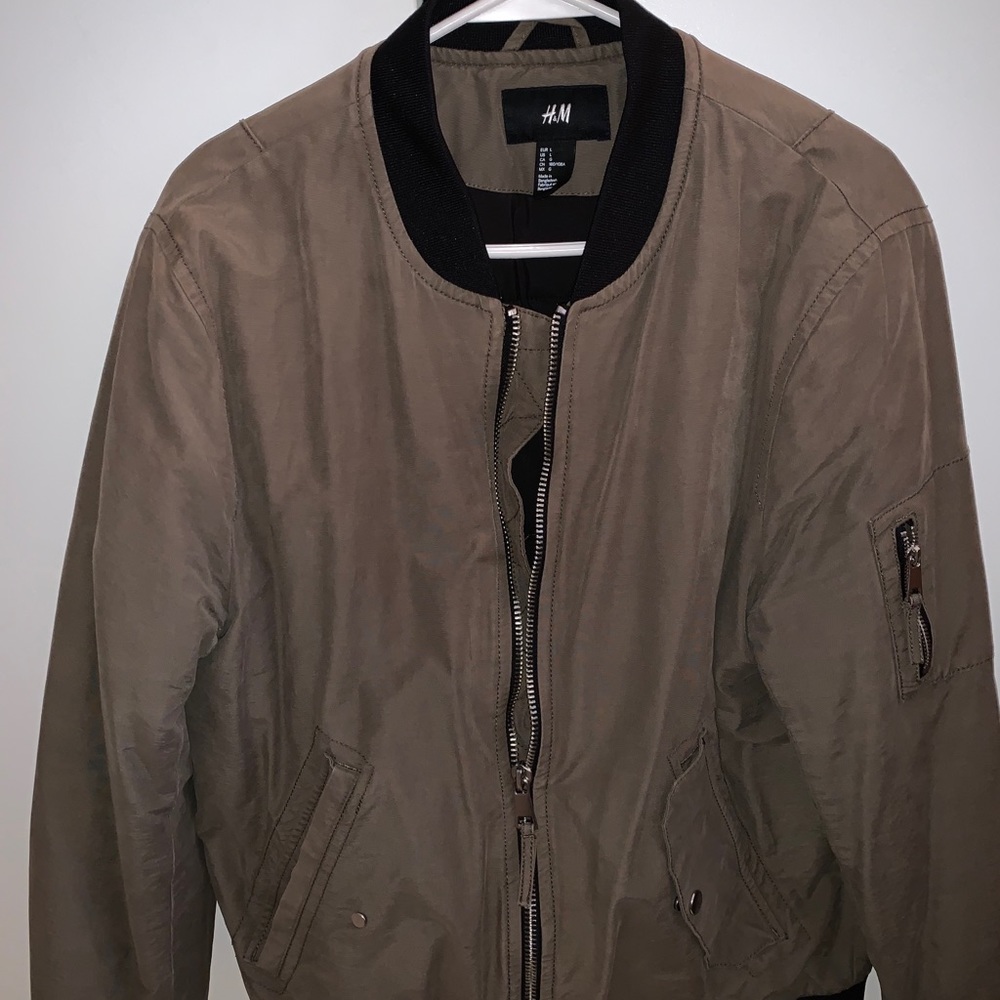H&M Army Green Bomber jacket